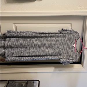 Black and white Carly dress from LuLaRoe